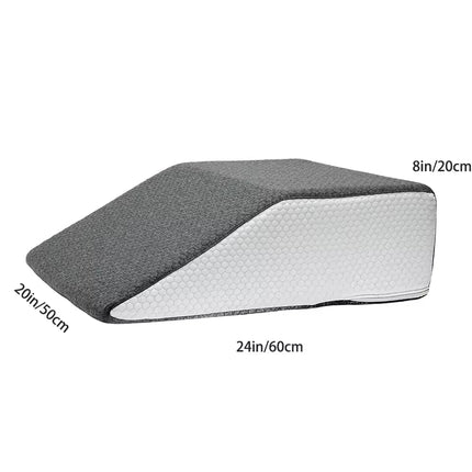 Ergonomic Memory Foam Leg Rest Pillow for Elevated Support
