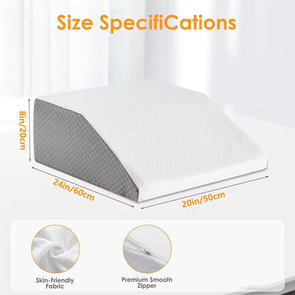 Ergonomic Memory Foam Leg Rest Pillow for Elevated Support